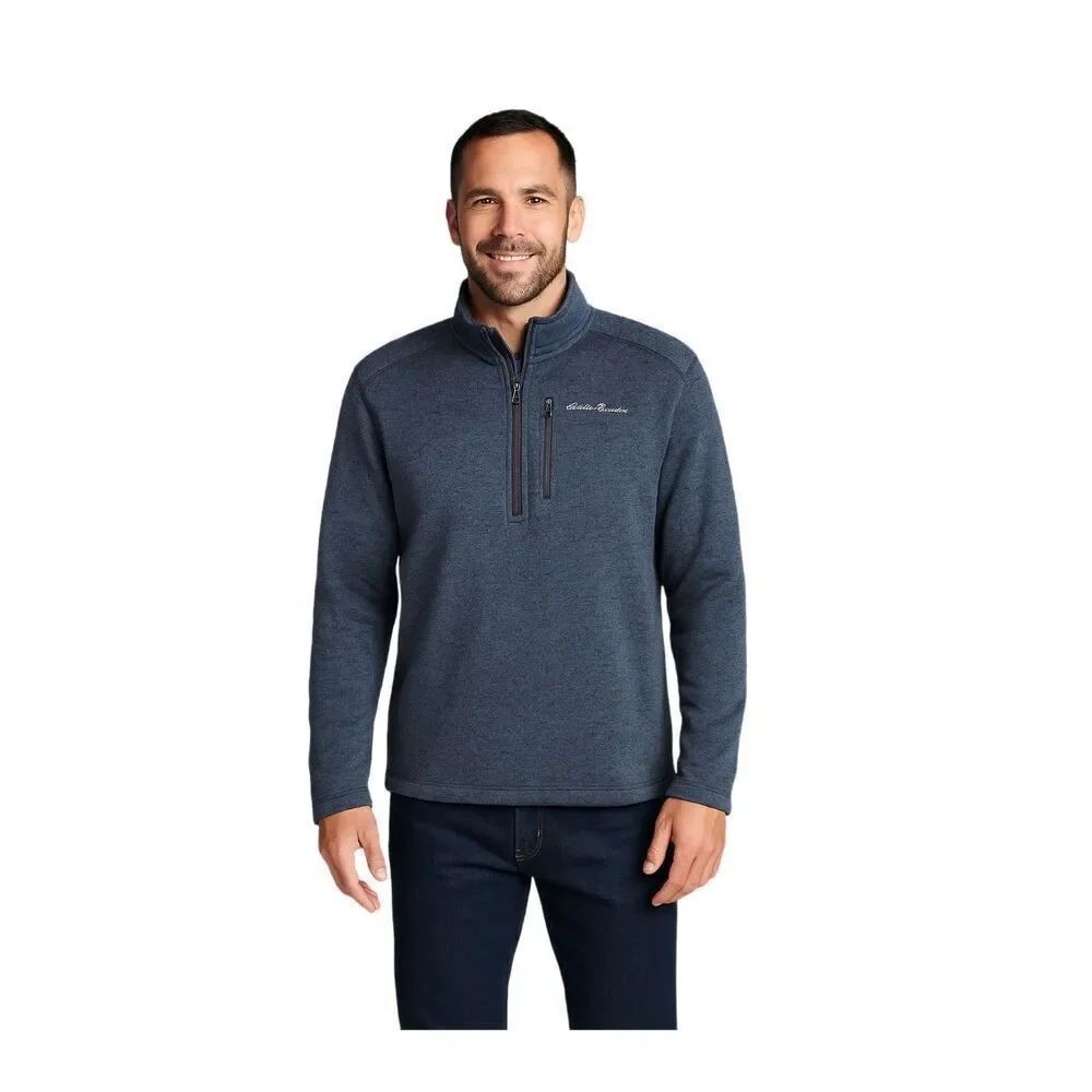 Eddie Bauer size XL 3/4 zip front fleece outdoors gorpcore hiking camping.
